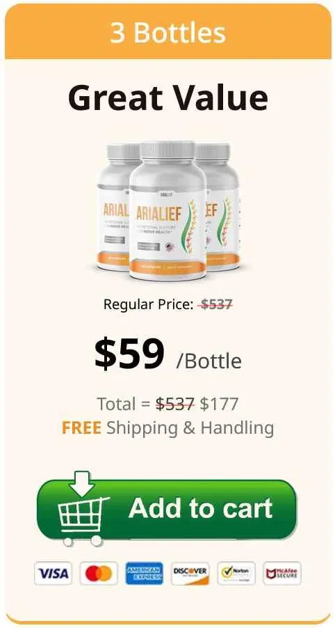 Arialief 3 bottles order