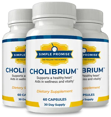 Cholibrium supplement bottles — Simple Promise 10-mushroom heart formula