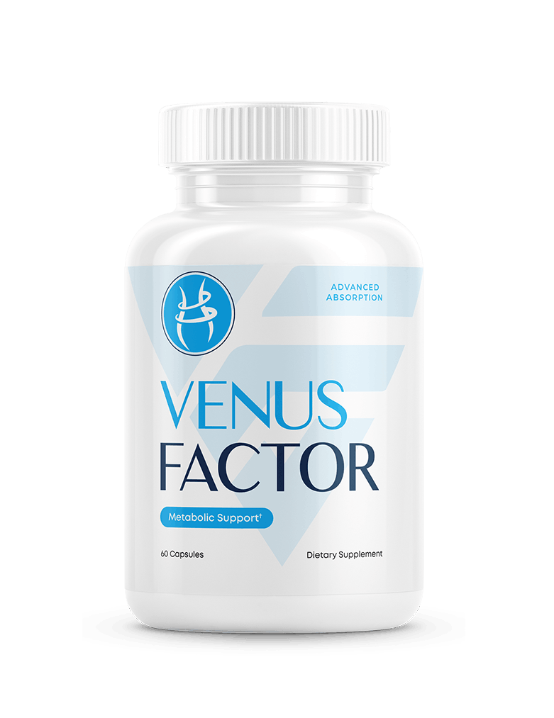 Venus Factor supplement bottle — 60 capsules metabolic support for women