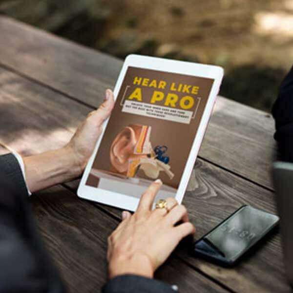 Hear Like A Pro — free bonus e-book with ZenCortex 3 and 6 bottle orders