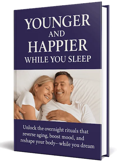 Younger and Happier While You Sleep — unlock overnight rituals that reverse aging boost mood and reshape your body while you dream — free eBook bonus with Yu Sleep 3 and 6 month orders