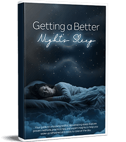Getting a Better Night's Sleep — free bonus ebook with RingZen6 3 and 6 bottle orders