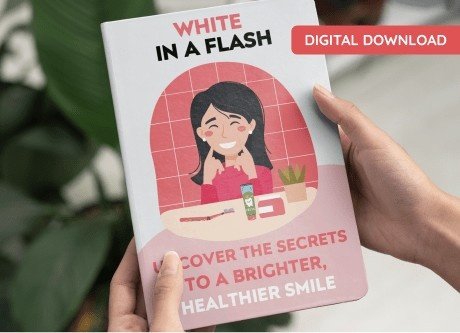 White In a Flash — free digital bonus book with Prime Biome 6 bottle order