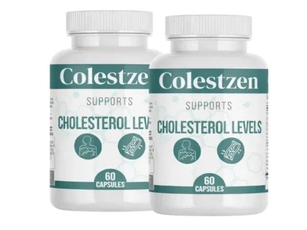 Colestzen cholesterol supplement — 60 capsules bottle