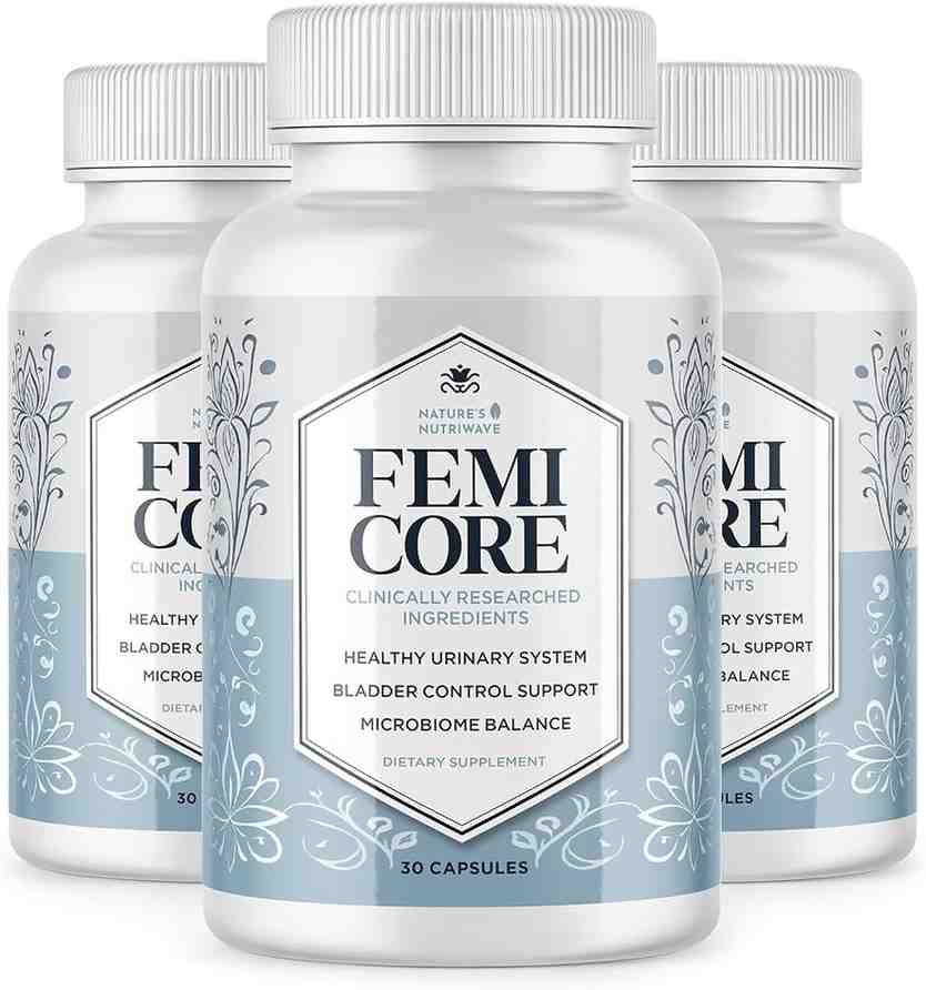 FemiCore supplement — 30 capsules for bladder and urinary health