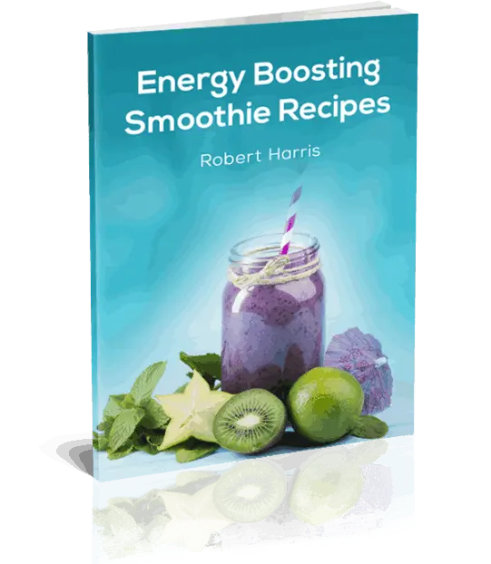 Energy Boosting Smoothie Recipes by Robert Harris — free bonus book with Ikaria