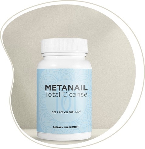 Metanail Total Cleanse Deep Action Formula dietary supplement — internal companion product to Metanail Serum Pro for inside-out nail and foot health support
