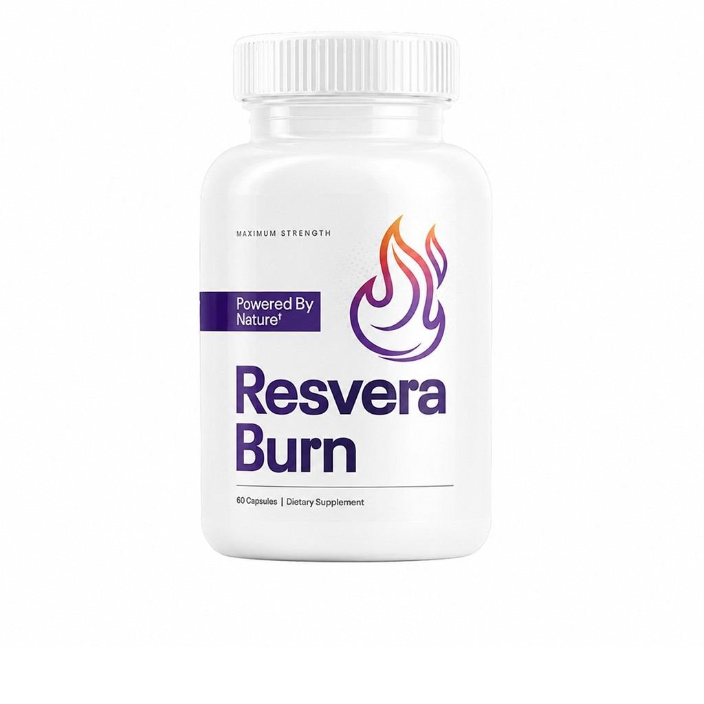 ResveraBurn liver support supplement — 60-capsule bottle