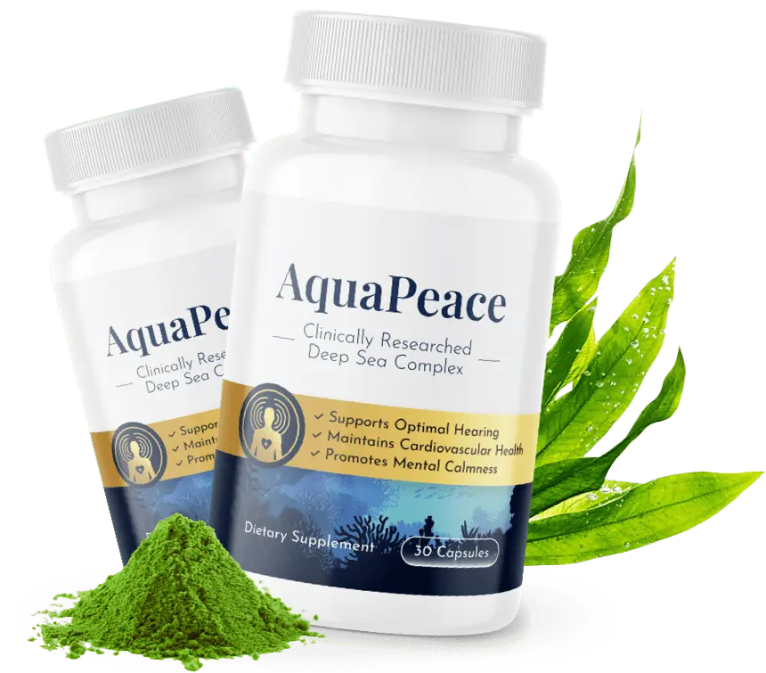 AquaPeace hearing supplement detail