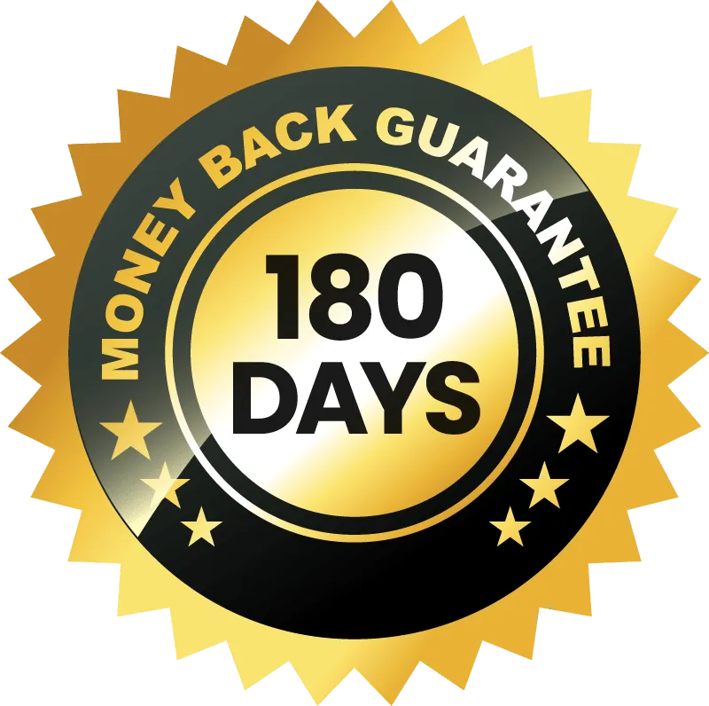 Gluconite 180-day money back guarantee
