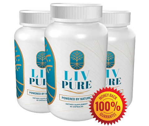 Livpure 3-bottle pack with 100% money-back guarantee