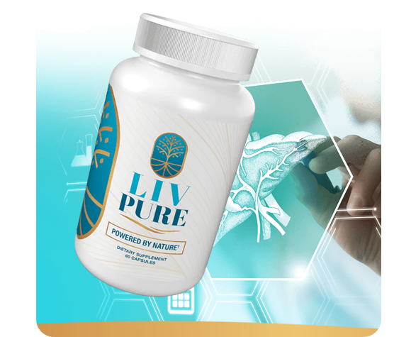 Livpure supplement bottle