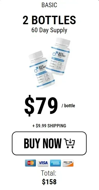 Men Balance Pro single bottle