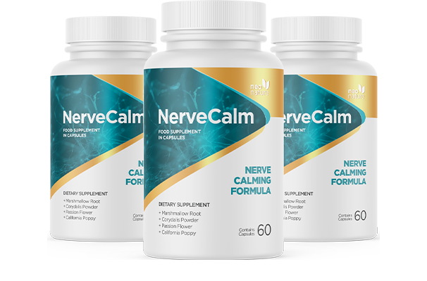 NerveCalm supplement bottle