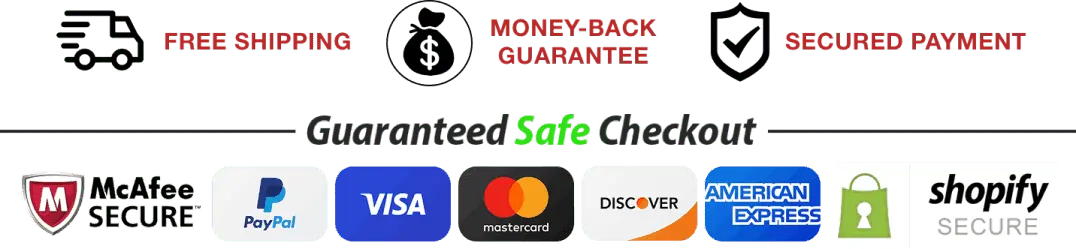 NeuroPrime secure payment methods — Visa, Mastercard, PayPal, Amex