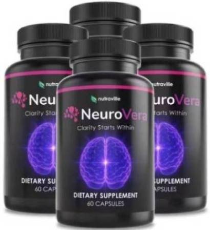 Natural brain support supplement designed to promote focus, memory, and cognitive performance with NeuroVera