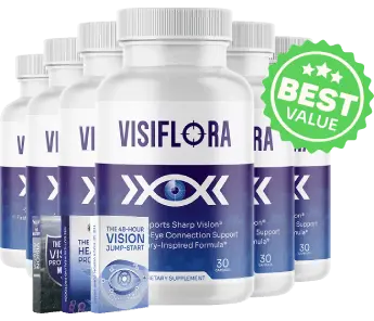 VisiFlora Supplement Bottles